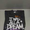 It Was A Dream Tshirt Men Women Rap 1990s Music Hip Hop Sweatshirt (Gray, L)