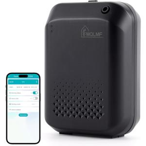 Hotel Collection Diffuser,Wireless Battery - 2000 Sq Ft,Bluetooth App,Waterless Essential Oil Diffuser,Scent Air Machine for Home,Cold Air Diffusers for Home,Nebulizing Diffuser - Black