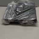 Samsonite Lumbar Support Pillow for Office Chair and Car Seat, Perfectly Balanced Memory Foam, Versatile Use Lower Back Cushion, Black Plush