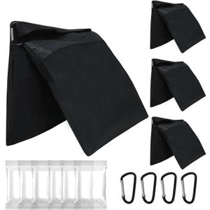 Photography Sandbag Set of 4,Weight Bags for Light Stand Photography Video Equipment,Tent Sand BagsHeavy Duty Weight Bags for Canopy Weights,Light Tripod, Camping Chair