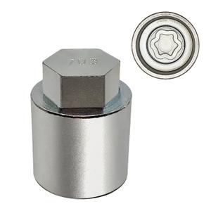 JL 703 for 27mm Nuts, Jeep (JL) Dodge Wheel Lock Nut Removal Tool, Anti-Theft Lug Nut Socket Adapter