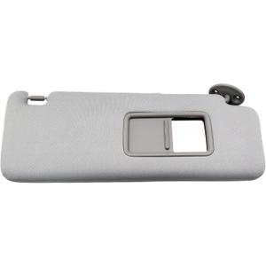 Front Right Passenger Side Sun Visor for Toyota 4Runner 2010-2024 74310-35B01-B1 7431035B01B1 with Vanity Light Gray