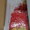 Red and Gold Balloon Stand Centerpiece Table Decorations for 49ers Party Birthday Graduation Wedding Mother's Day Anniversary Christmas New Year's Eve Party Decorations(Red gold set4)