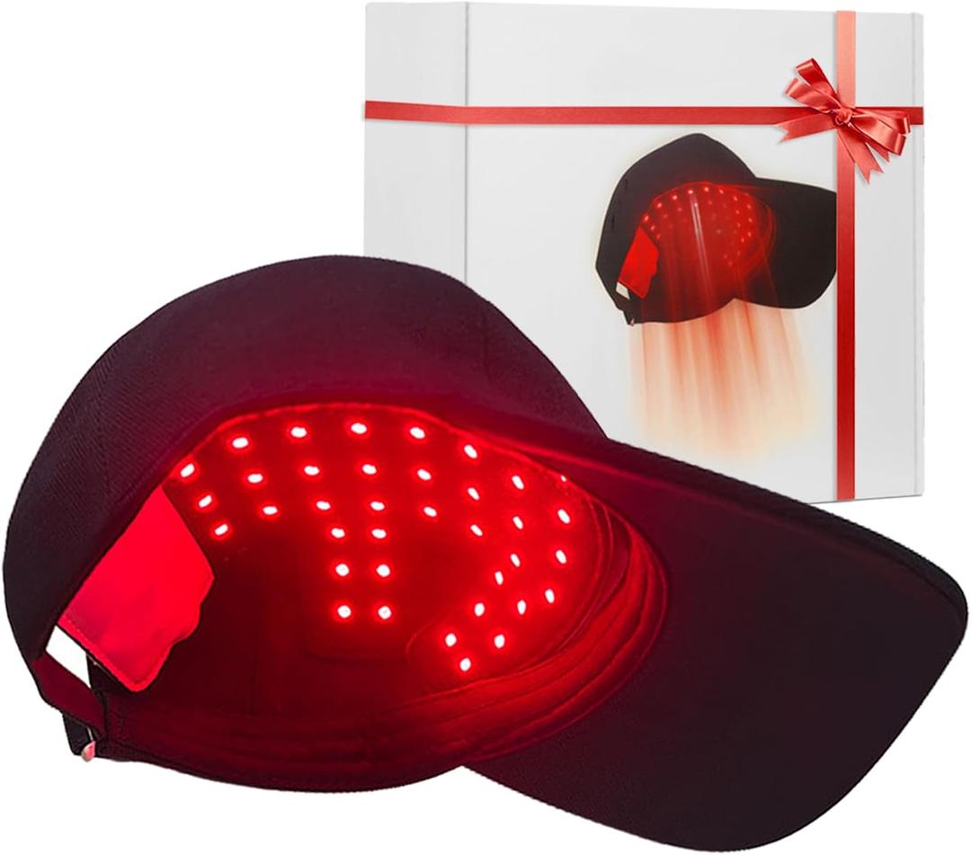 Laser Hair Growth Cap, Red Light Therapy Cap for Hair Regrowth, Blue Light Hair Care for Reduce Hair Loss in Men and Women