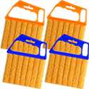 4 Pcs Blind Cleaner Duster Tool, Blind Dusters for Cleaning,7 Finger Dusting Cleaner Tool for Window & Air Conditioner, Window Blinds Cleaner Microfiber Washable