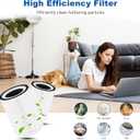 2 Packs Kilo H13 True HEPA Replacement Filter Compatible with Afloia Kilo, KILOPLUS, Kilo PRO, MIRO, MIRO PRO and MORENTO MR-Kilo, Kalo Air Cleaner Purifier, 360 3-Stage Filtration System