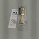 MioHHR Solid Stainless Steel Band Compatible with Apple Watch 38mm(Series 3/2/1) 40mm(Series SE/6/5/4) 41mm(Series 9/8/7) Metal Strap with Soft TPU Case for iWatch Bands for Women and Men, Gold