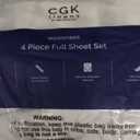 Full Size 4 Piece Sheet Set - Comfy Breathable & Cooling Bed Sheets Set - Hotel Luxury Bedding for Women, Men, Kids, Teens, Boys & Girls - Deep Pockets, Ultra-Soft and Wrinkle Free - Oeko-Tex - White