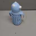 Tabor Place Glass Sippy Cup for toddlers/The Spikey Bear / 8oz / Strong glass/Protectitive silicone sleeve/Leakproof straw (Large)