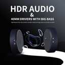 Origem Ski Helmet Speakers, True Wireless Stereo Snowboard Headphones with HDR Audio, Drop-in Headphones Compatible with Any Audio Ready Ski or Snowboard Helmet, Bluetooth 6.0