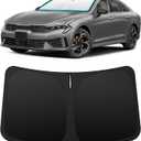 INSAUTO Custom Fit Windshield Sun Shade Accessories for Kia K5 2021-2026, Foldable Front Window Sunshade, UV & Heat Reflector, Keeps Interior Cool, Includes Storage Bag