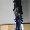 TheFitLife Nordic Walking Trekking Poles - 2 Sticks with Anti-Shock and Quick Lock System, Telescopic, Collapsible, Ultralight for Hiking, Camping, Mountaining, Backpacking, Walking, Trekking, From 26" to 51.2" (Black)