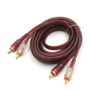 uxcell 9.8ft Long 2 RCA Male to 2 RCA Male Adapter Car Stereo Audio Cord Extension Cable