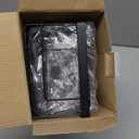 EUDELE Adhesive Shower Caddy, 5 Pack Rustproof Stainless Steel Bath Organizers With Large Capacity, No Drilling Shelves for Bathroom Storage & Home Decor (Black)