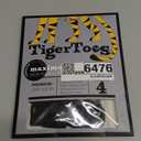 DOK TigerToes Premium NonSlip Dog Socks for Hardwood Floors  ExtraThick Grip That Works Even When Twisted  Prevents Licking, Slipping, and Great for Dog Paw Protection  Size Medium