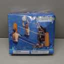 118" Pool Volleyball Set  Inflatable Volleyball Court with 2 Weight Bags, Upgraded PVC Ball & Pump  Fun Pool Games for Adults & Family | Summer Party Gift for All Ages