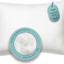 Casper Essential Pillow for Sleeping, Standard, White, Two Pack