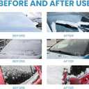 3 x OJJ 3PCS Cordless Electromagnetic Wave Anti Freezing and Snow Removal Device, 2026 New Anti Freeze Electromagnetic Car Snow Removal,Defroster for Car Windshield for LCE and Snow Scraping (Dark Blue)