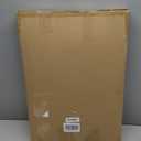 FURTIME Dog Car Seat Cover for Back Seat, Upgraded PU Leather Back Seat Extender with Hard Bottom Holds 400LBS, Waterproof Anti-Scratch, Large Space Back Seat Cover for Car, SUV, Small Truck (Black)