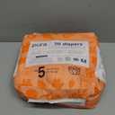 Pura Size 5 Eco-Friendly Diapers (24-35lbs) Totally Chlorine Free (TCF) Hypoallergenic, Soft Organic Cotton, Sustainable Comfort, 12 Hours Leak Protection, Allergy UK,1 Pack of 20 Diapers