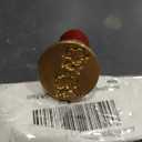 1pc Vintage Wax Seal Stamp Flower Sealing Wax Stamp 25mm Removable Brass Stamp Head with Wooden Handle for Envelopes Invitations Wedding Bottle Decoration Back to School