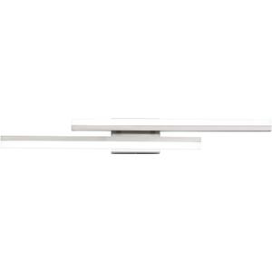 PRESDE 32 Inch LED Bathroom Vanity Light Bar, Modern Brushed Nickel Bath Lighting Fixture Over Mirror Dimmable