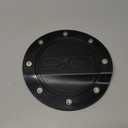 Fuel Tank Cap Cover for Ford Mustang GT, Gas Tank Doors with Logo Replacement Parts Compatible with Ford Mustang GT 2015-2020, Black