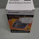 ALPHAGOMED Upper Arm Blood Pressure Monitor for Home Use 2 Cuff Sizes, 9-17'' & 13-21''Extra Large BP Cuff Automatic Digital Blood Pressure Machine 2 Users 180 Memories USB Cable 4 AA Batteries