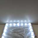 Vanity Mirror with Lights Lighted Makeup Mirror with 15 Dimmable LED Bulbs,3 Color Lighting Modes,USB Charging Port Touch Control,Sturdy Metal Frame Design 24x18 Inch,White