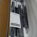 Furmax Electric Standing Desk, 45 x 24 Inches Sit Stand up Desk, Sit Stand Height Adjustable Home Office Desk with 4 Height Position Memory - with Splice Board (Rustic Brown, 45)