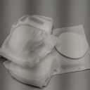 Diatomaceous Earth Coasters Set of 6 for Drinks, Moisture Water Absorbent Stone Coasters for Table Desk at Work, Water Absorbing Instant Drying Diatomite, Modern White