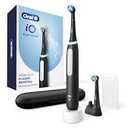 OralB iO Deep Clean Rechargeable Electric Powered Toothbrush, Black with iO Series 3 Limited, 2 Brush Heads and Travel Case  Pressure Sensor to Protect Gums  3 Cleaning Settings  2 Minute Timer