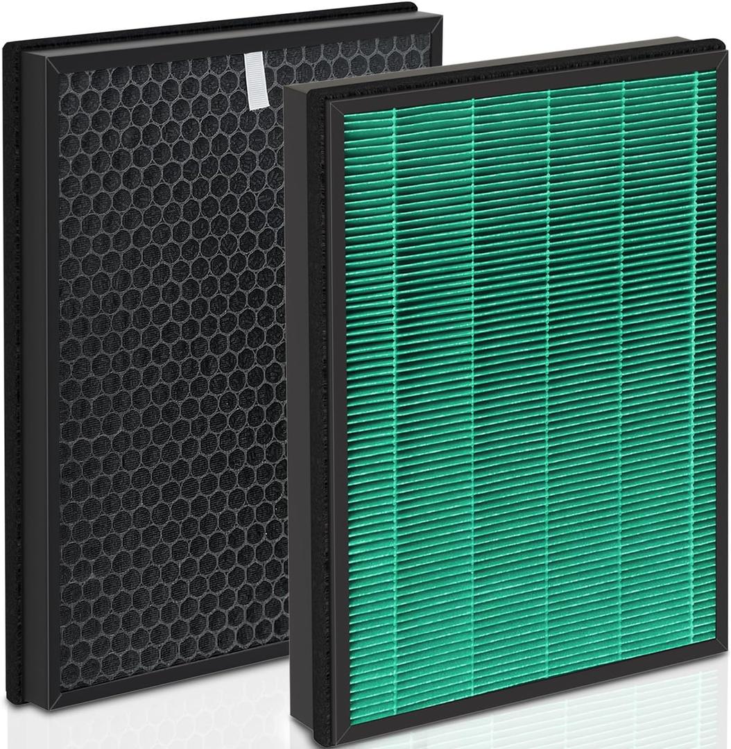 1 Set 400/400S Replacement Filter Compatible with Coway AIRMEGA Max2 400 400S 400(G) 400S(G) Air Purifier,AP-2015-FP Smoke Wildfire Filter