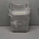 Tiawudi 12 Pack Plastic Storage Bins, Multi-Use Organizer Bins, Pantry Organizer, Clear Storage Containers for Home, Kitchen, Office, Cabinet, Shelf and Fridge Organization