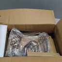 MUDEELA 8-Tier Pots and Pans Organizer under Cabinet, 15.83" Height Heavy Duty Pot Pan Organizer Kitchen Cabinet Organization and Storage, Adjustable Pot Rack for Frying Pan, Cast Iron Skillet, Black