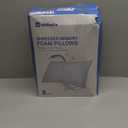 Cooling King Size Pillows, Pillow King Size Set of 2 Shredded Memory Foam, Cool Cold for Sleeping with Zipper, Adjustable Firmness to Hot, Side, Back and Stomach Sleepers, 2 Pack, 20x36 (Cooling Blue Cover)