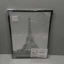 Upsimples 12x16 Picture Frame, Display Pictures 8.5x11 with Mat or 12x16 Without Mat, Wall Hanging Photo Frame, Black, 1 Pack