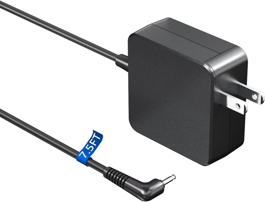 Superer Charger Fit for Samsung Chromebook Laptop, Chromebook 3 2 (UL Listed AC Adapter), XE500C13,PA-1250-98,303C 500C 503C XE303C12 XE501C13 XE500C12 XE503C12 XE503C32, 26W 12V 2.2A Round Connector