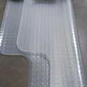 Mind Reader Office Chair Mat for Carpet, Chair Mat, PVC (Set of 2, Clear)