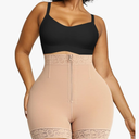 SHAPELLX Butt Lifter Shapewear Tummy Control Shorts For Women Waist Cincher With Hook Zipper Closure Body Shaper Wear Large