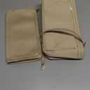 ZTUJO Purse Organizer Insert, Felt Bag Organizer with Metal Zipper, Handbag & Tote Shaper, For Speedy Neverfull Tote, 7 Sizes (Slender Medium, Silky Beige)