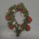 Rose Hair Flower Crown - Girl Flower Crown Decoration Rose Celebration Round Floral Head Bride Wedding Renaissance Festival Party Birthday Ball Photo Accessories