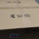 20.5'' Brushed Nickel Drum Chandelier, 5-Light Large Modern Chandeliers for Dining Room Hanging Light Fixture Drum Pendant Light with White Fabric Shade for Kitchen Living Room Foyer Bedroom