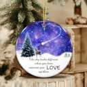 2 x Memorial Ornament  The Sky Looks Different When You Have Someone You Love Up There  Remembrance Gift for Loss of Loved One  Sympathy Bereavement Ornament Keepsake  Memorial Christmas Tree Decor