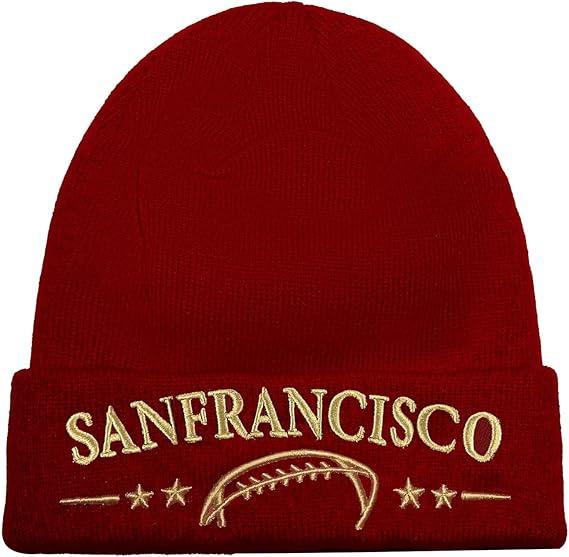 Unisex Beanie for Men Women Knit Cuffed Plain Winter Beanies Hats Skull Cap (Cyan, Red)