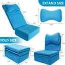 Hot Tub Booster Seat for Adults, Adjustable 3 Heights up to 8.7", Backrest and Removable Bath Pillow, Thickened Bathtub Cushion3D Air Mesh Hot Tub Accessories Full Body Support for Back Pain Relief