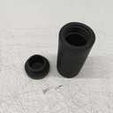 Dish Soap Dispenser Squeeze Bottle,Silicone Squeeze Bottle -Silicone Dish Detergent Dispenser for Kitchen and Bathroom, (Black)