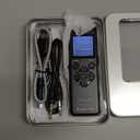 136GB Digital Voice Recorder Voice Activated Recorder for Lectures Meetings - aiworth 9860 Hours Sound Audio Recorder Dictaphone Recording Device with Playback,MP3 Player,Password,Variable Speed