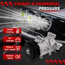 AC Compressor 198339 Fit for 1.8L for Corolla 2014-2022 & Corolla iM 2017 2018, Air Conditioning Compressor with Clutch Replace for 198339 8831002850
