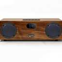 2.0 HDMI Sound bar for Smart TV,Bluetooth TV Speakers with Optical/Coaxial/HDMI ARC/AUX/USB, Wooden Computer Speakers with Remote Control for TV/Party/Karaoke